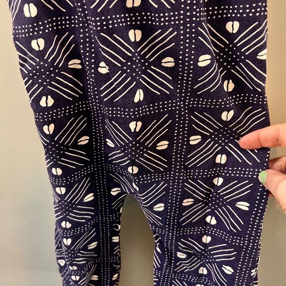 Ade + Ayo Toddler Girls Purple & White Cotton Jumpsuit 2T - Picture 2 of 4